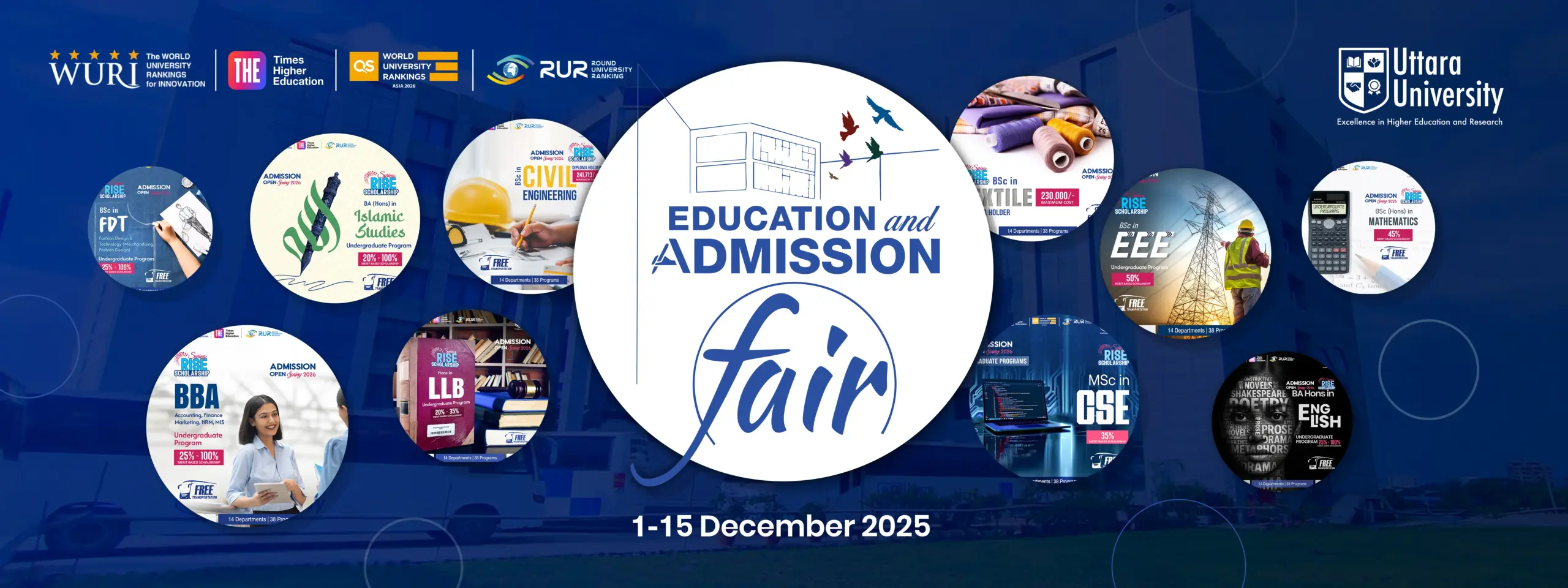 UU 8th convocation Web Banner