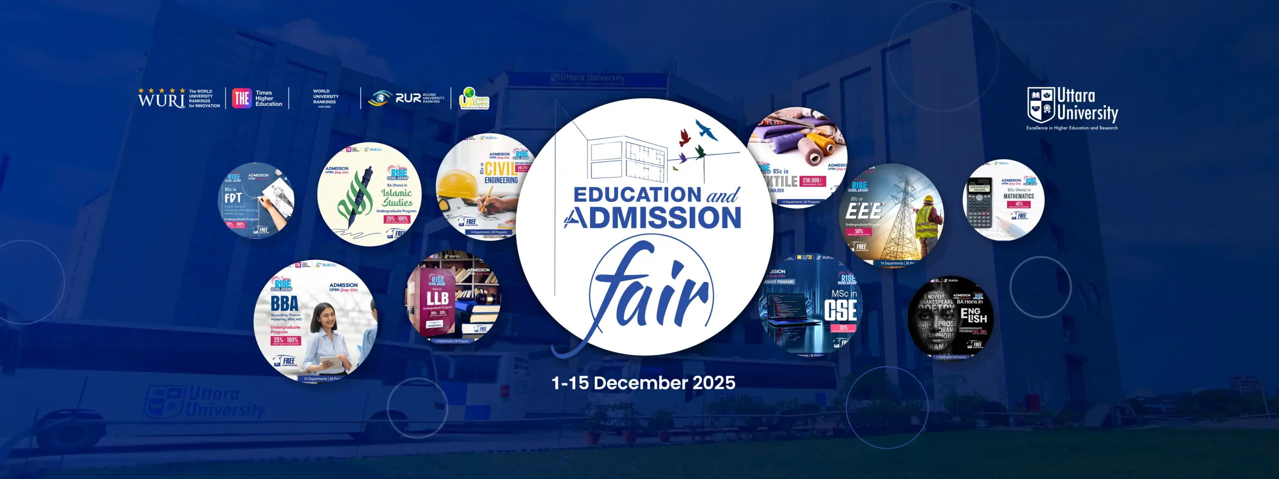 UU 8th convocation Web Banner