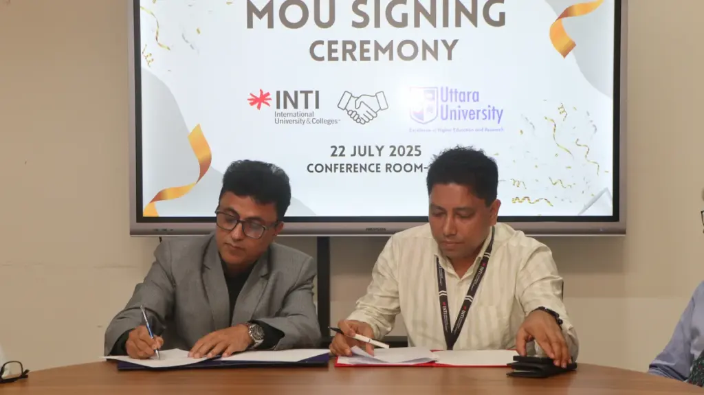 Uttara University Signs MoU with INTI International University to Strengthen Global Academic Collaboration