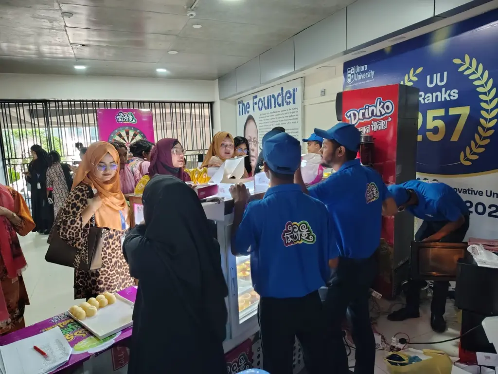 Mithai by PRAN Group Hosts Student Engagement Campaign at Uttara University