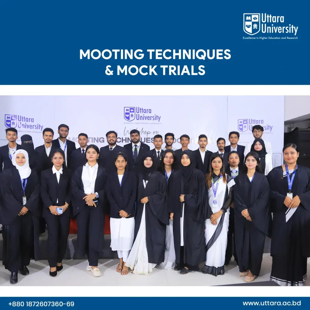 Uttara University Hosts Workshop on Mooting Techniques & Mock Trials