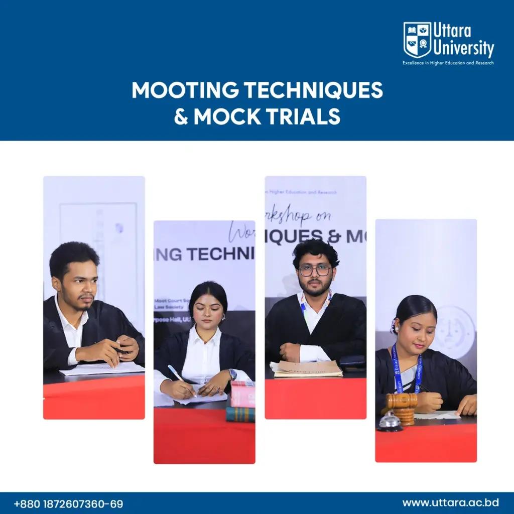 Uttara University Hosts Workshop on Mooting Techniques & Mock Trials