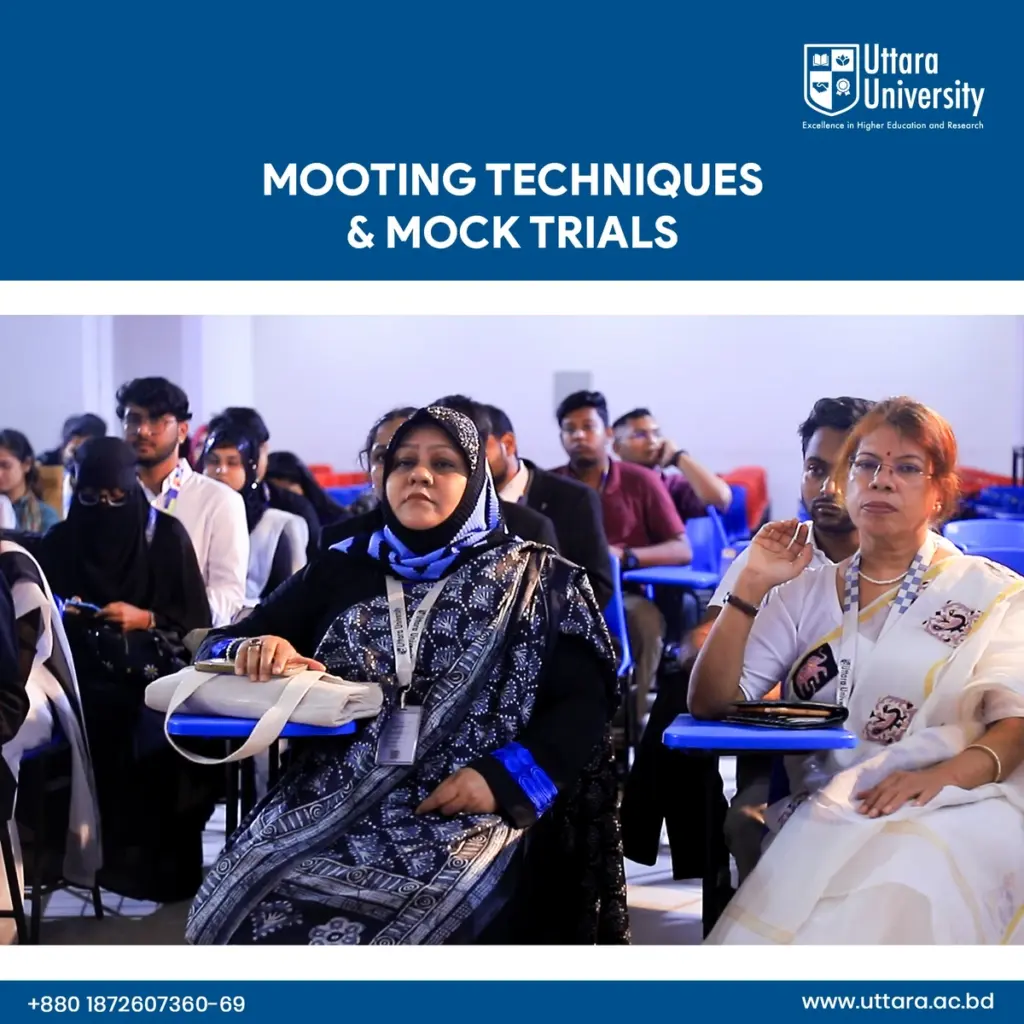 Uttara University Hosts Workshop on Mooting Techniques & Mock Trials