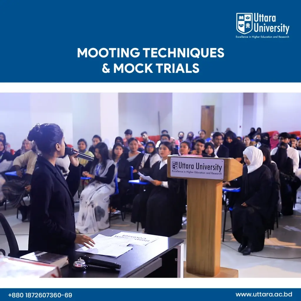 Uttara University Hosts Workshop on Mooting Techniques & Mock Trials