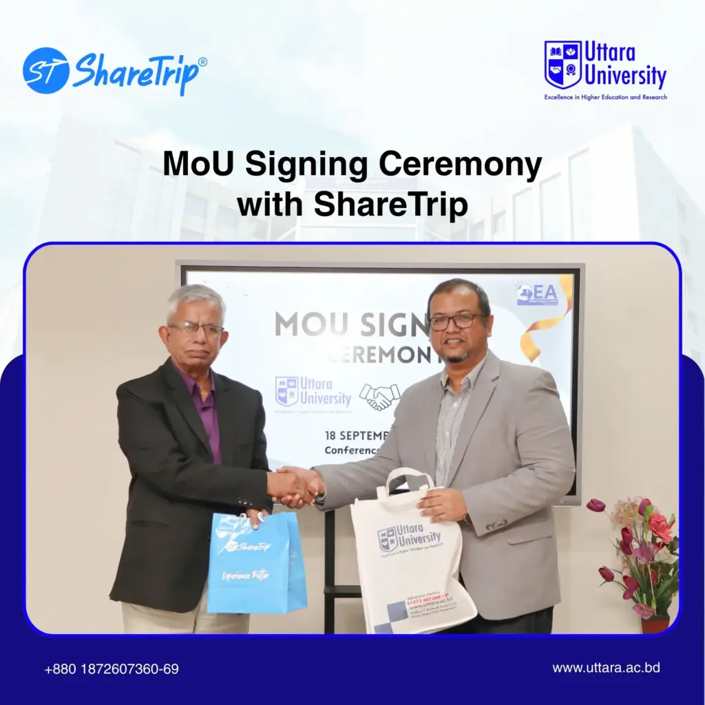 Uttara University Signs MoU with ShareTrip