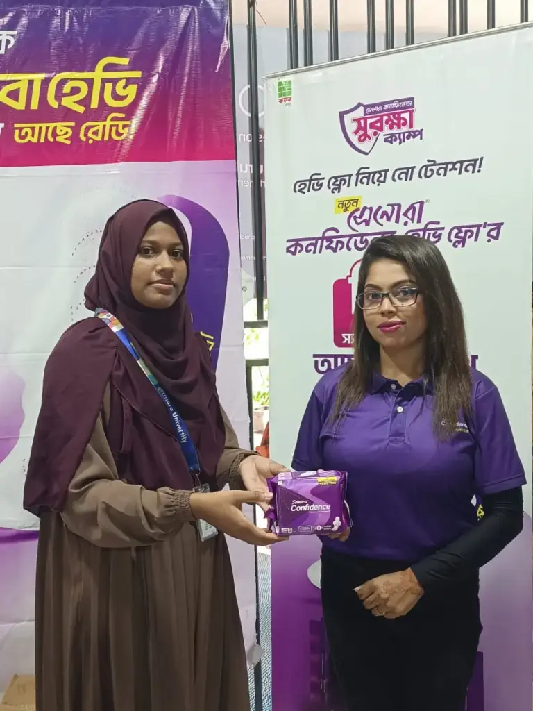 Uttara University Welcomes Women’s Hygiene and SRHR Campaign