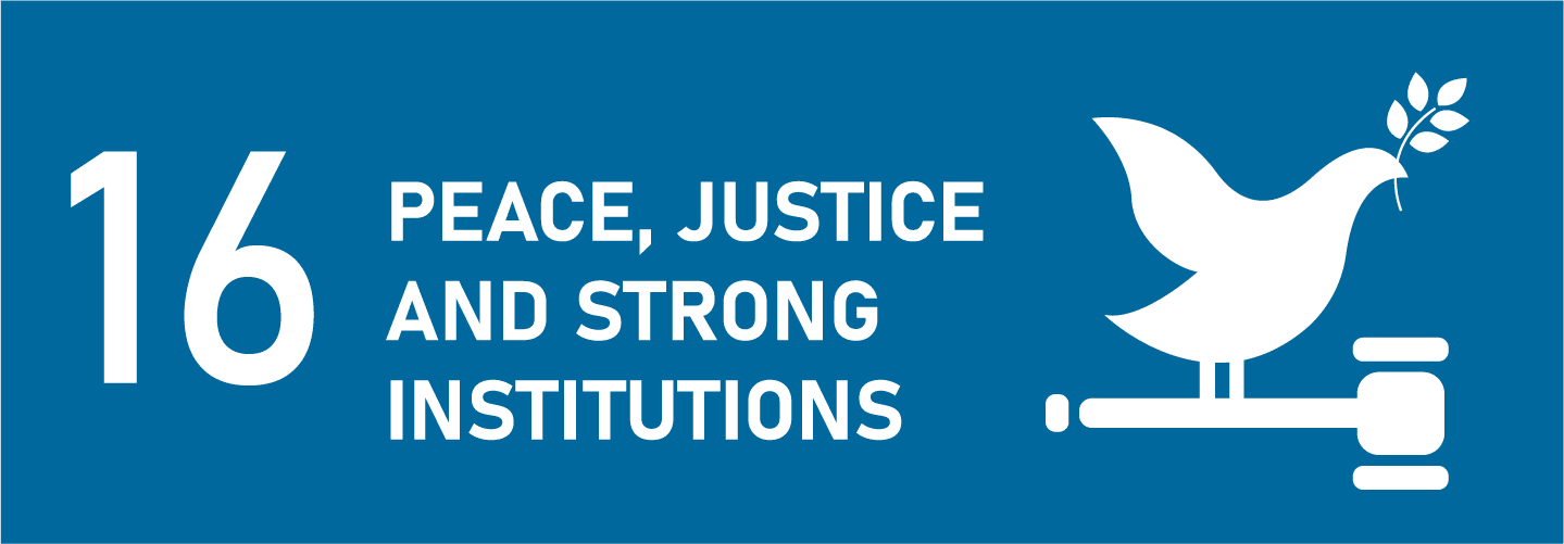 SDG 16: Peace, Justice and Strong Institutions