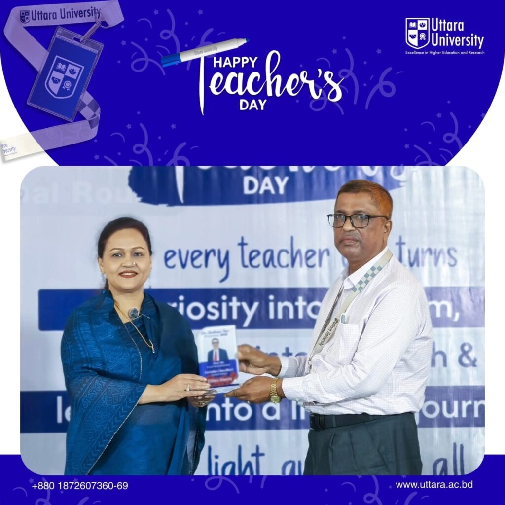 Uttara University Celebrates Teachers’ Day with Gratitude and Joy