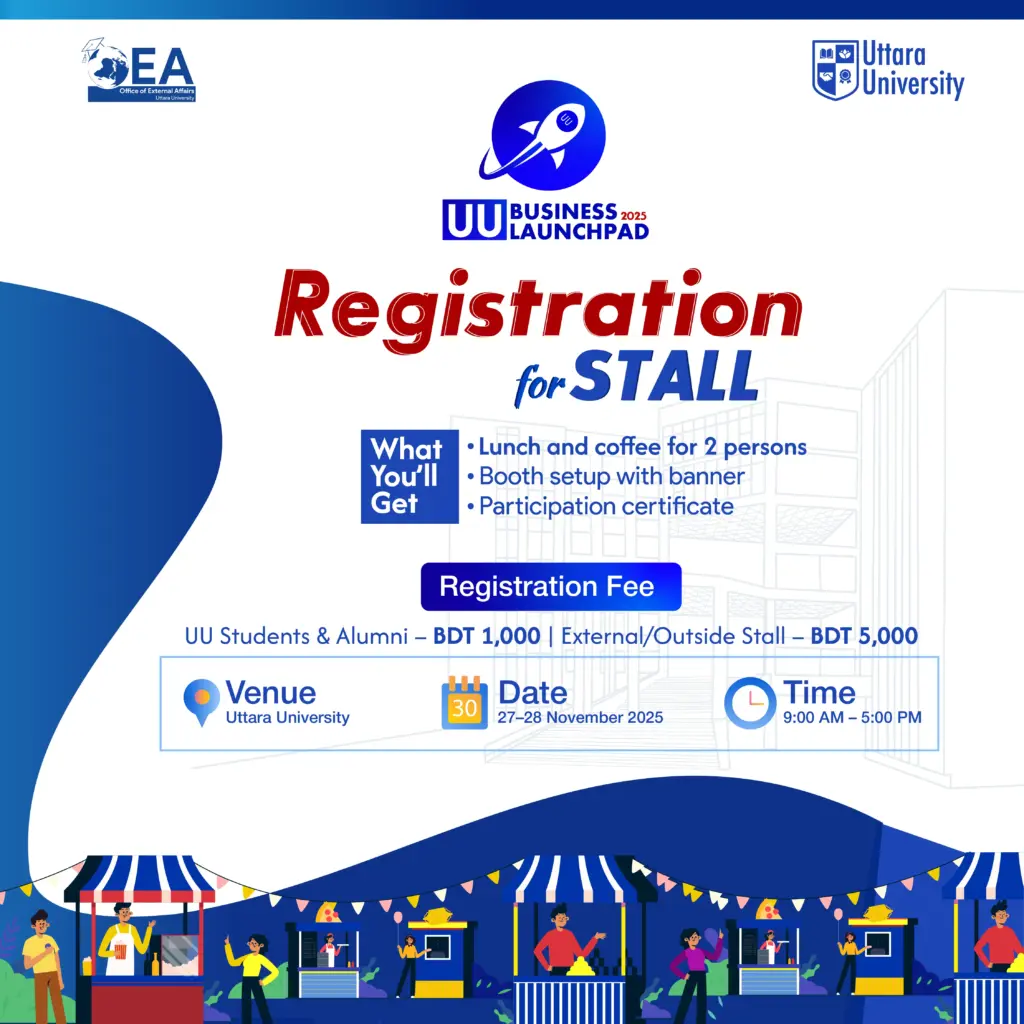Stall Booking Open for UU Business Launchpad 2025