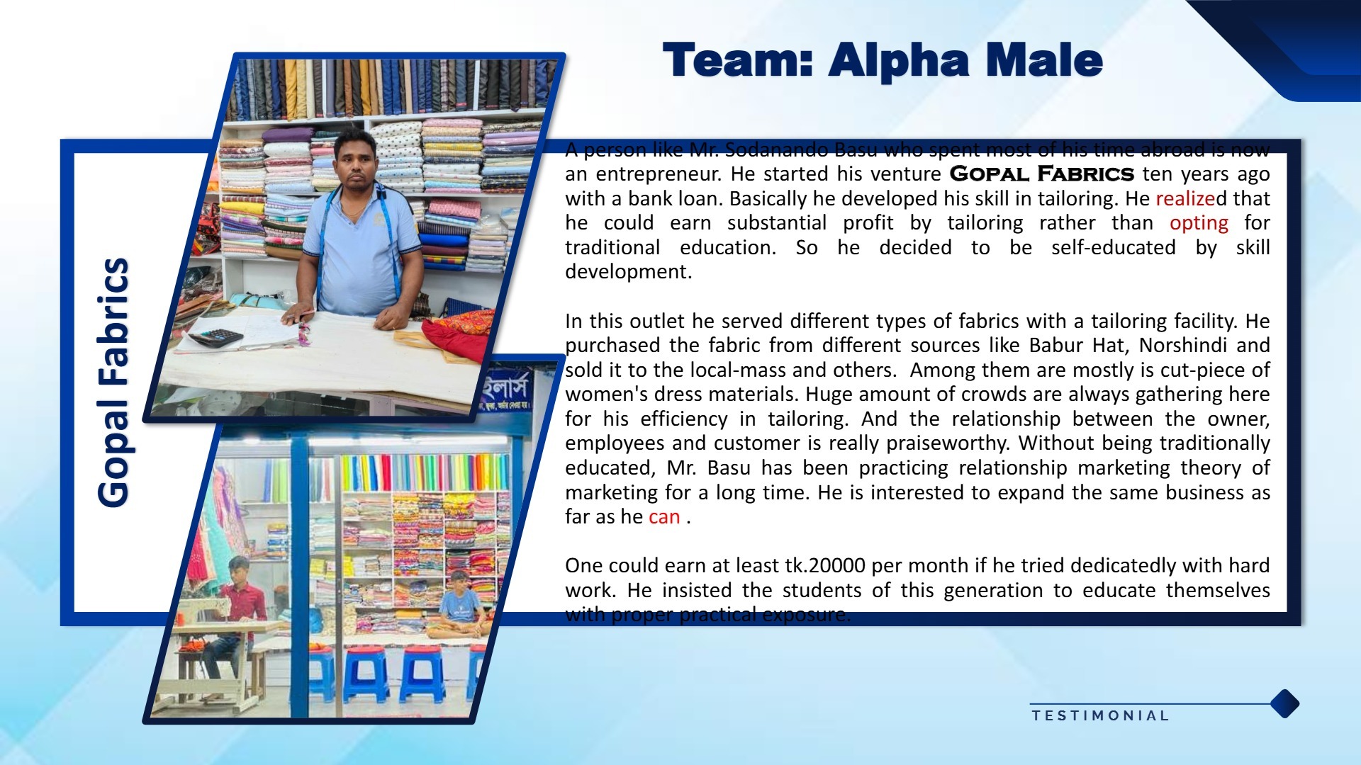 Community Entrepreneur