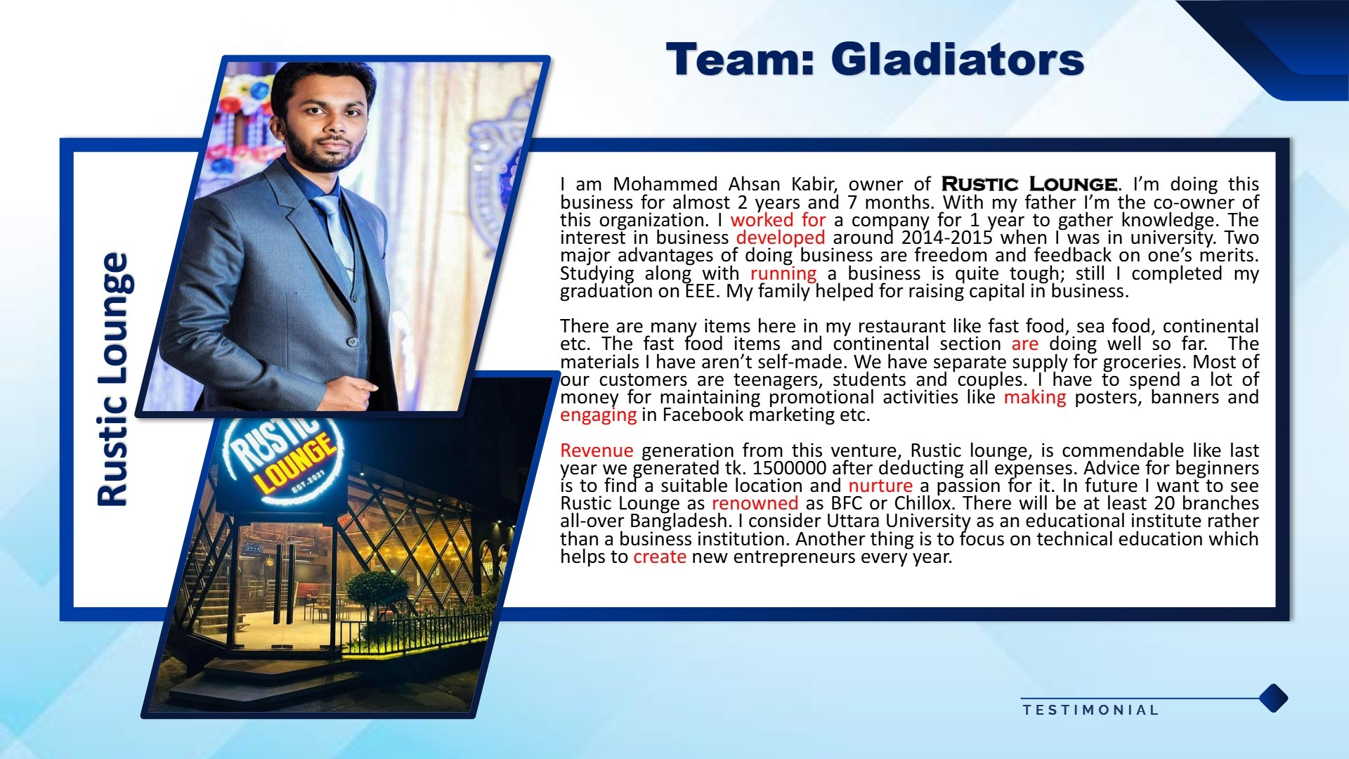 Community Entrepreneur