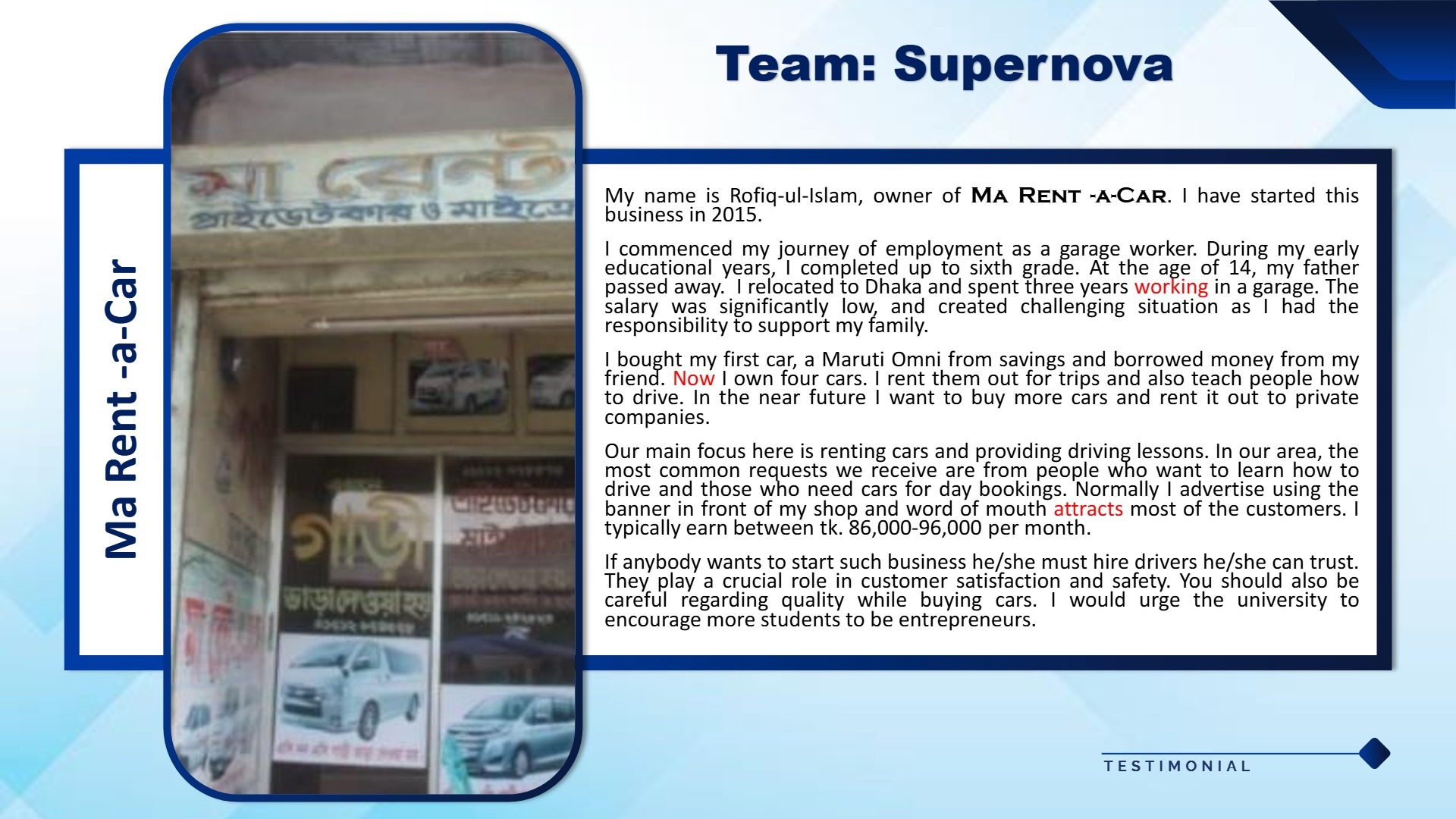 Community Entrepreneur