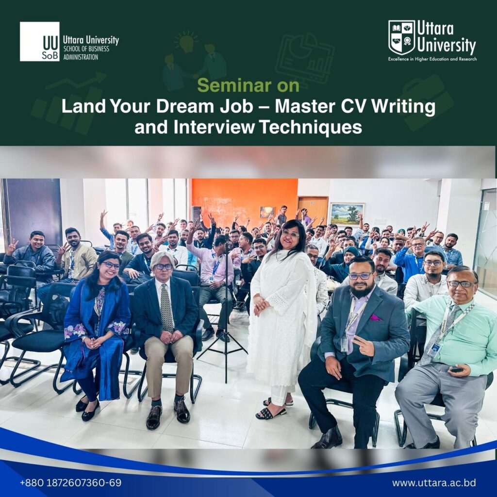 Seminar on “Land Your Dream Job – Master CV Writing and Interview Techniques”