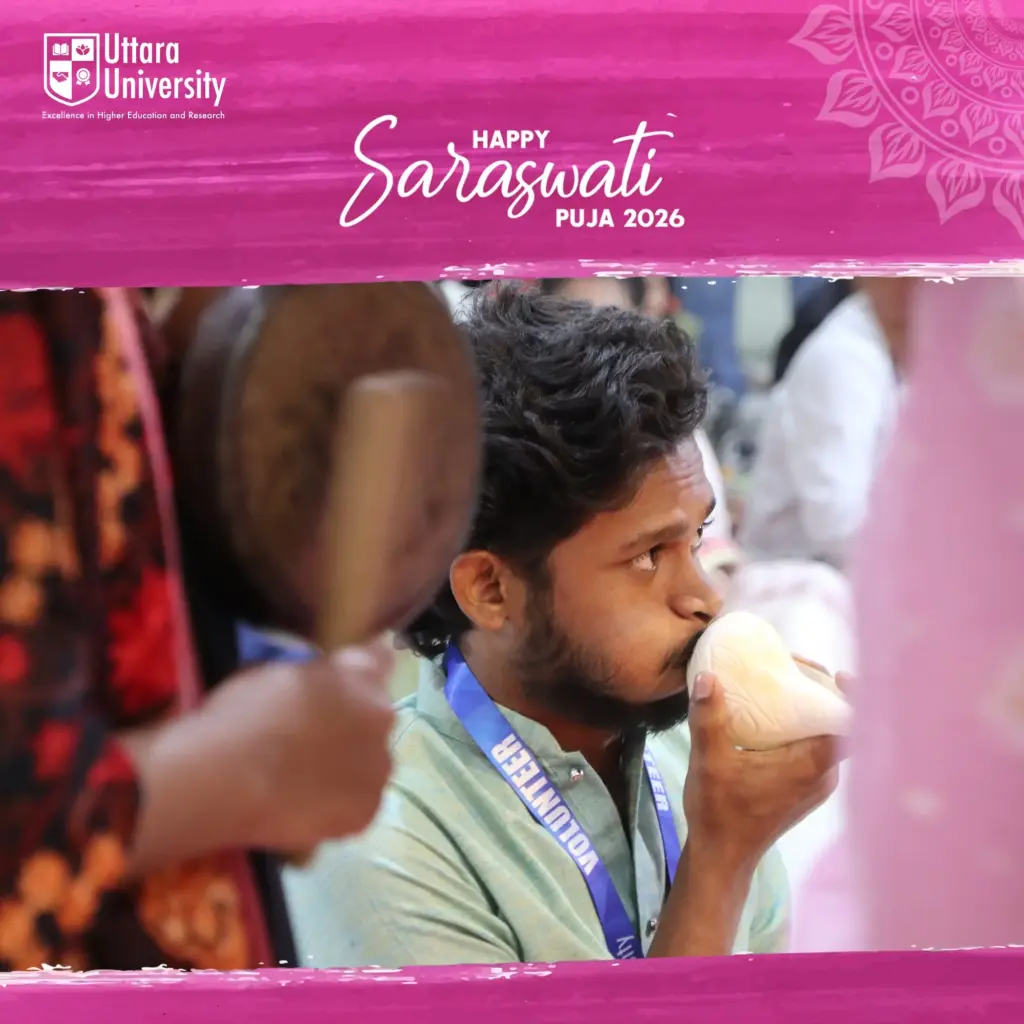 Saraswati Puja 2026 Observed at Uttara University