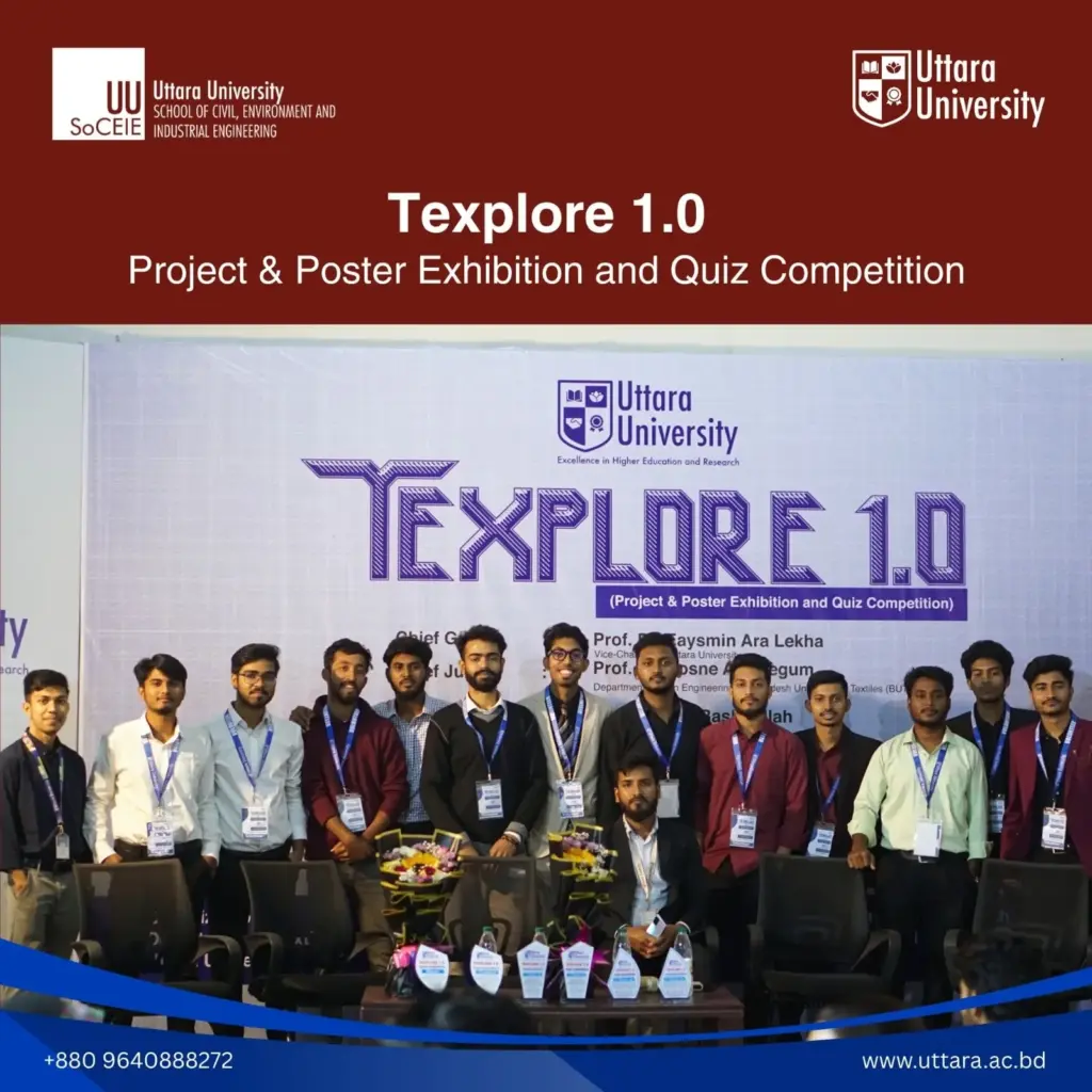 Texplore 1.0 Showcases Innovation and Academic Excellence at Uttara University