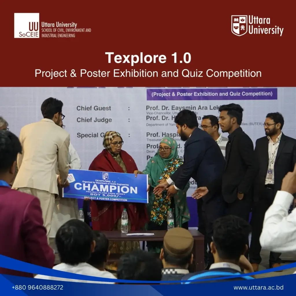 Texplore 1.0 Showcases Innovation and Academic Excellence at Uttara University