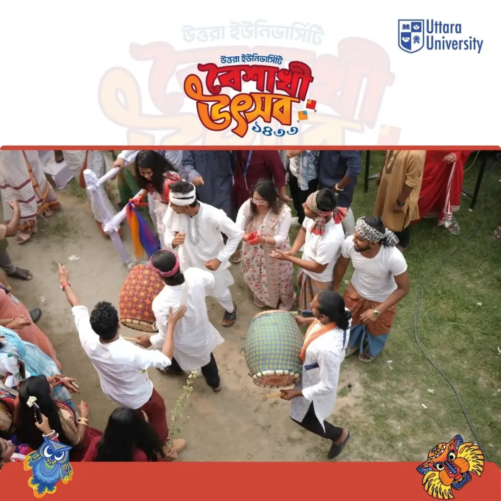 Uttara University Celebrates Pohela Boishakh 1433