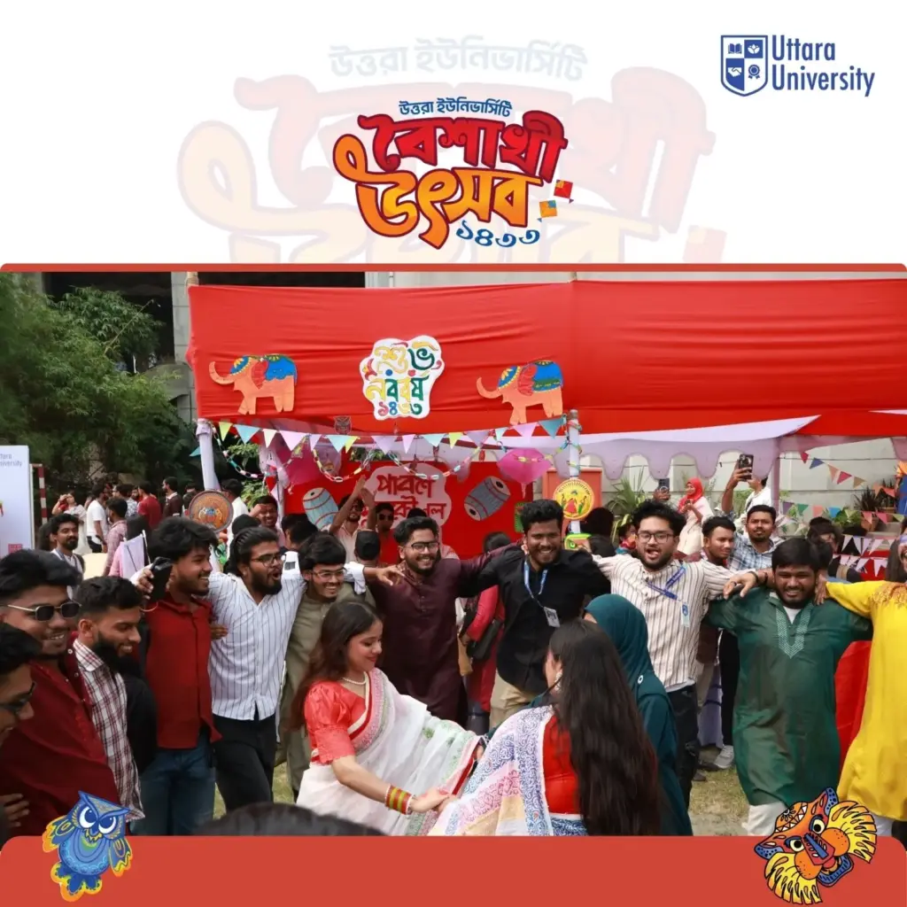 Uttara University Celebrates Pohela Boishakh 1433