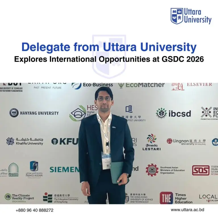 Uttara University Delegation Explores Global Collaborations at GSDC 2026 in Jakarta