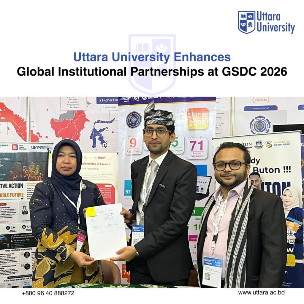 Uttara University Enhances Global Institutional Partnerships at the 5th Annual GSDC 2026