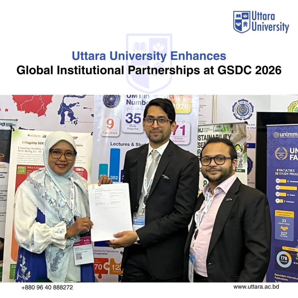 Uttara University Enhances Global Institutional Partnerships at the 5th Annual GSDC 2026