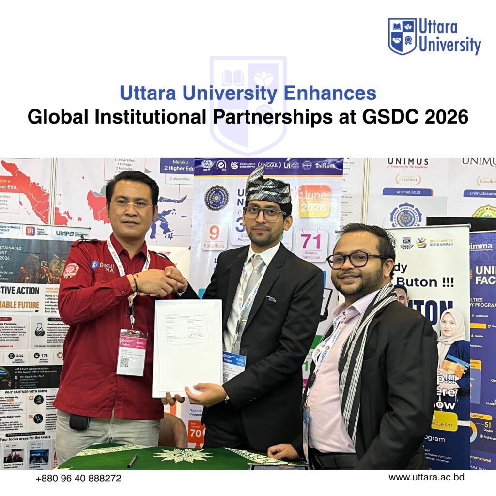 Uttara University Enhances Global Institutional Partnerships at the 5th Annual GSDC 2026