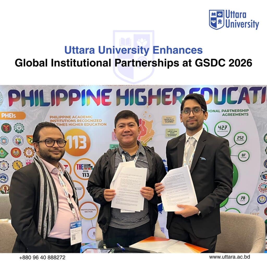 Uttara University Enhances Global Institutional Partnerships at the 5th Annual GSDC 2026