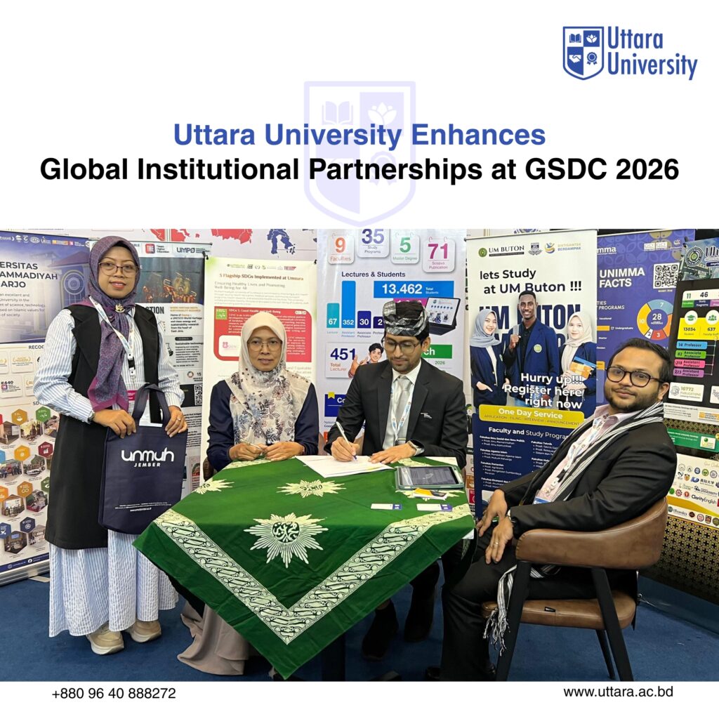 Uttara University Enhances Global Institutional Partnerships at the 5th Annual GSDC 2026