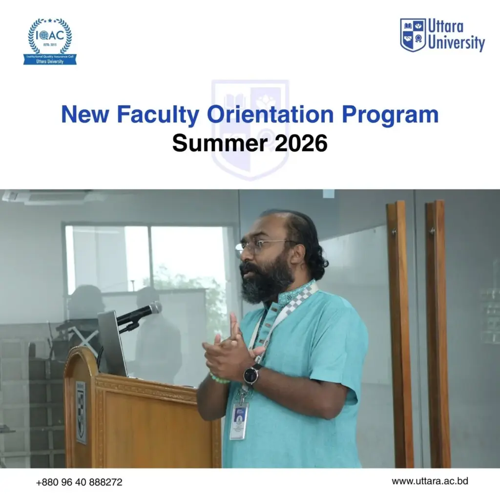Uttara University Organizes New Faculty Orientation Program