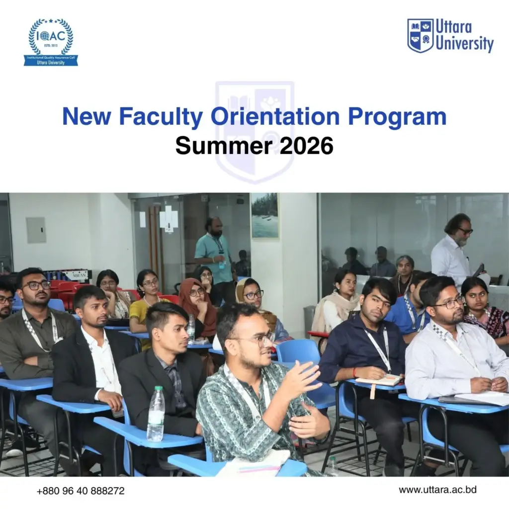 Uttara University Organizes New Faculty Orientation Program