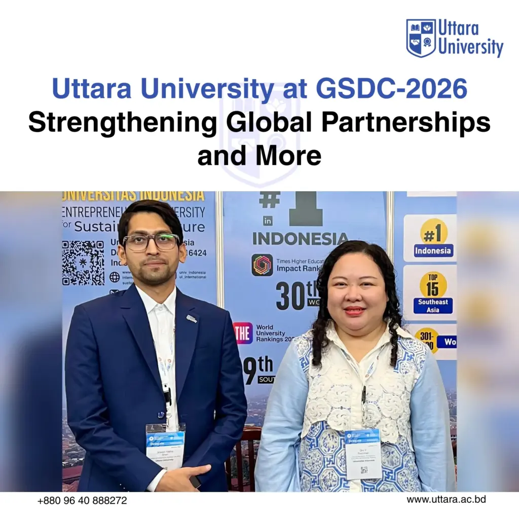 Uttara University Strengthens Global Academic Footprint at the 5th Annual Global Sustainable Development Congress 2026