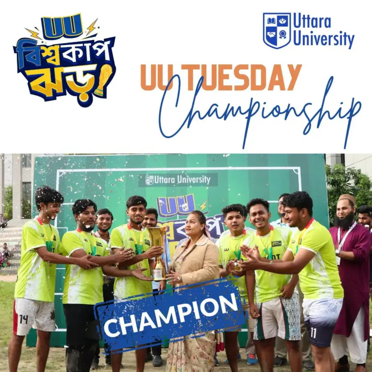 FC Groot Crowned Champions of the Tuesday Championship at Uttara University
