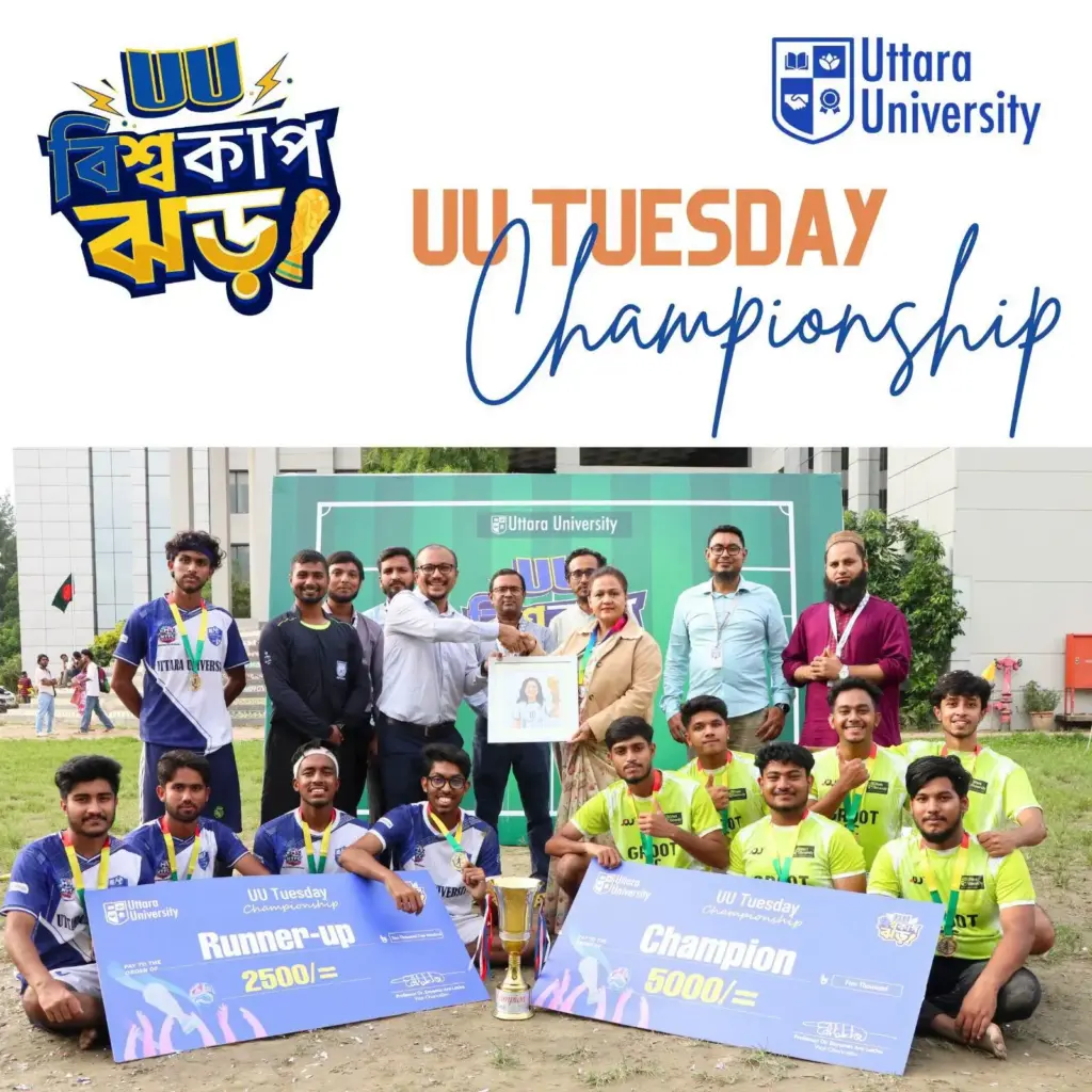 FC Groot Crowned Champions of the Tuesday Championship at Uttara University