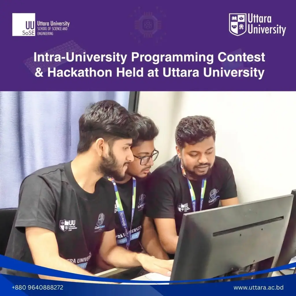 Coding Brilliance and Innovation Take Center Stage at Uttara University’s Code_Sphere 2026