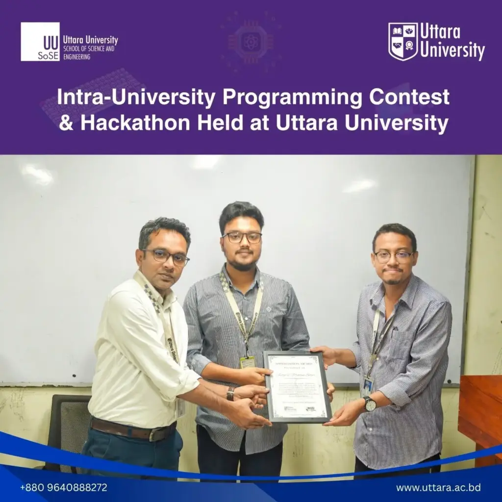 Coding Brilliance and Innovation Take Center Stage at Uttara University’s Code_Sphere 2026