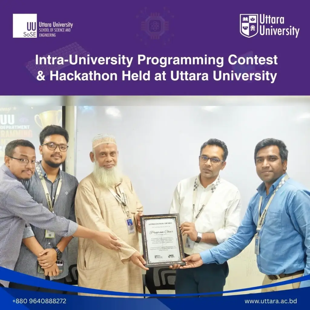 Coding Brilliance and Innovation Take Center Stage at Uttara University’s Code_Sphere 2026