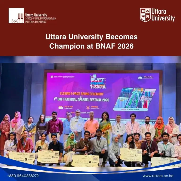 Uttara University Crowned Champion at BNAF 2026