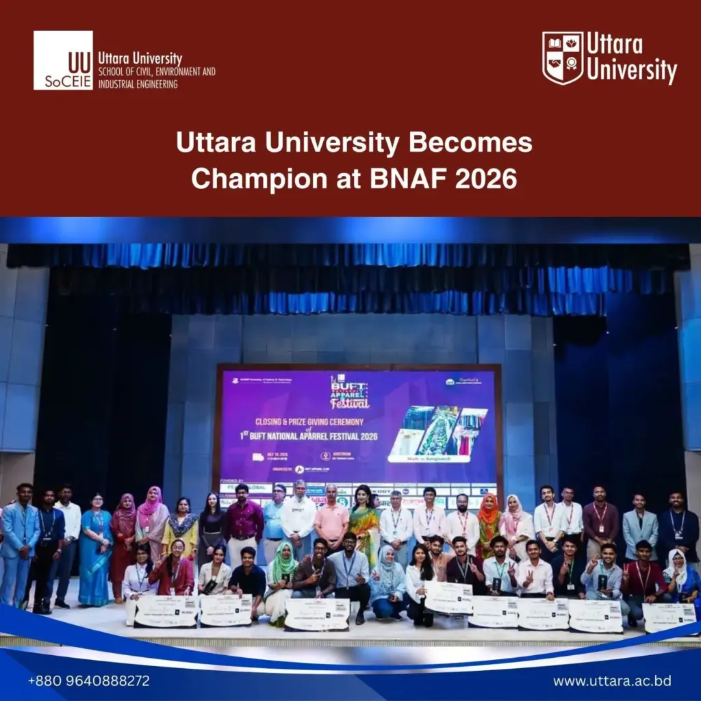 Uttara University Crowned Champion at BNAF 2026