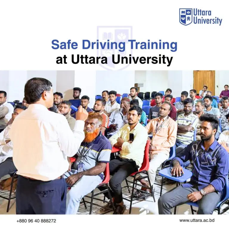 Uttara University Organizes Safe Driving Training Program
