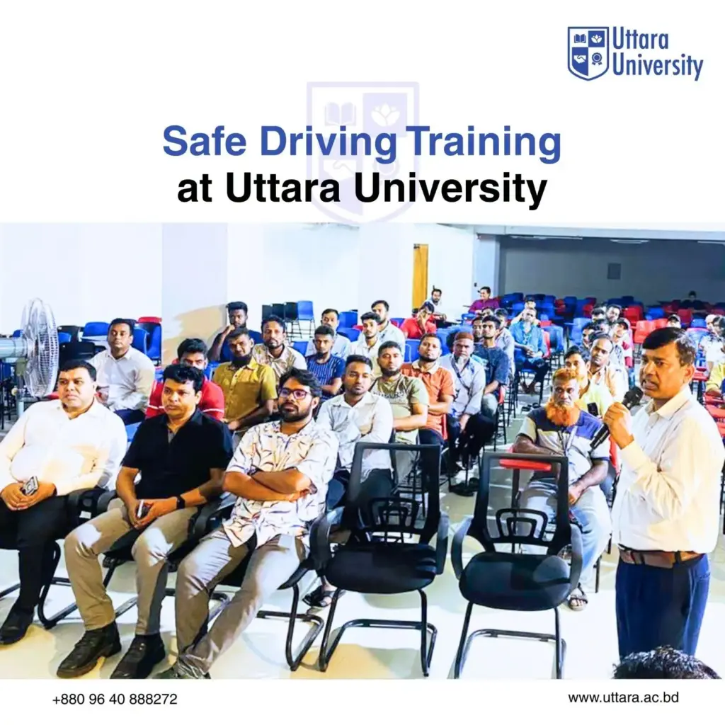 Uttara University Organizes Safe Driving Training Program