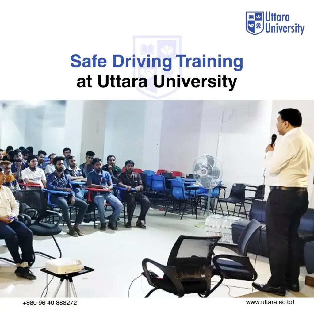 Uttara University Organizes Safe Driving Training Program