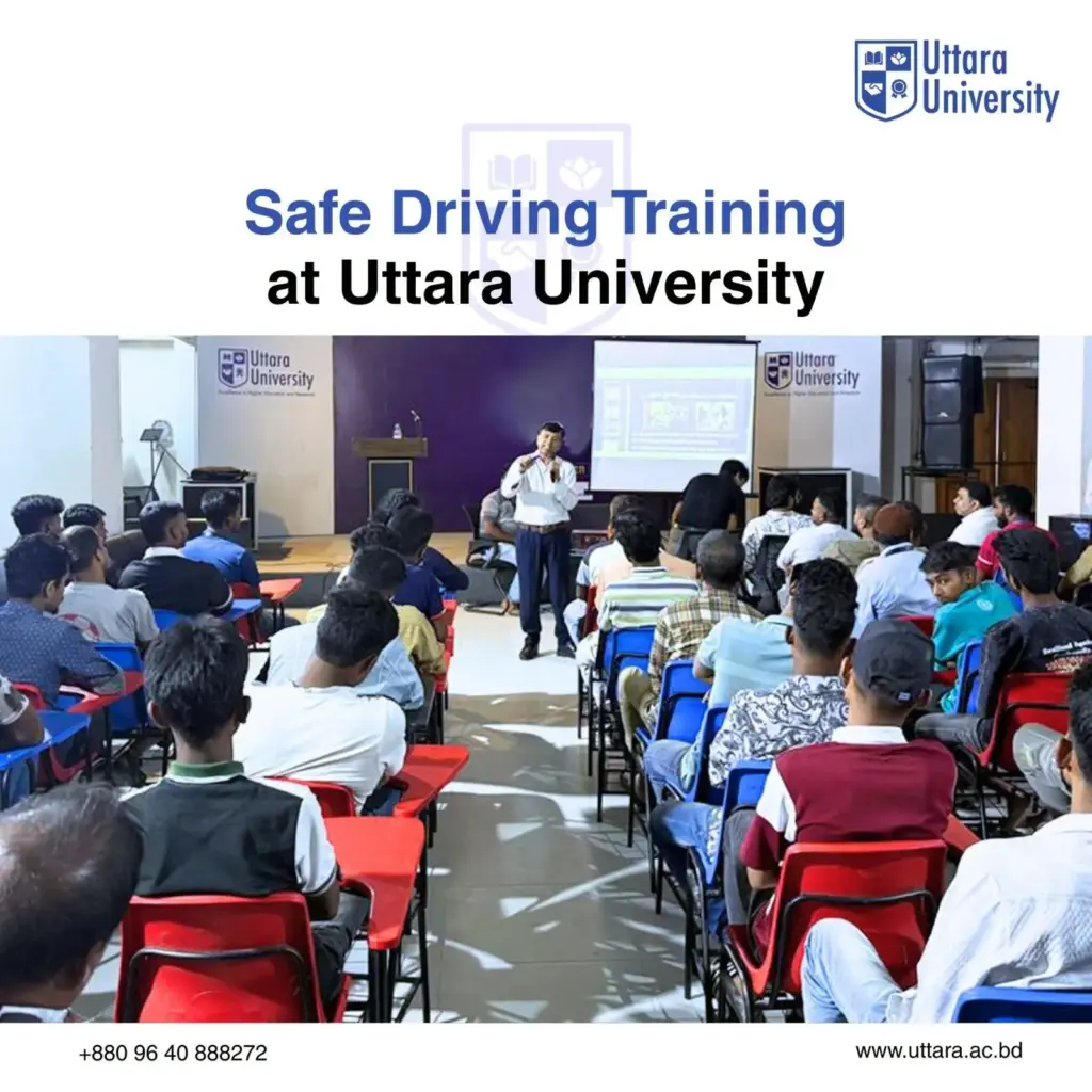 Uttara University Organizes Safe Driving Training Program