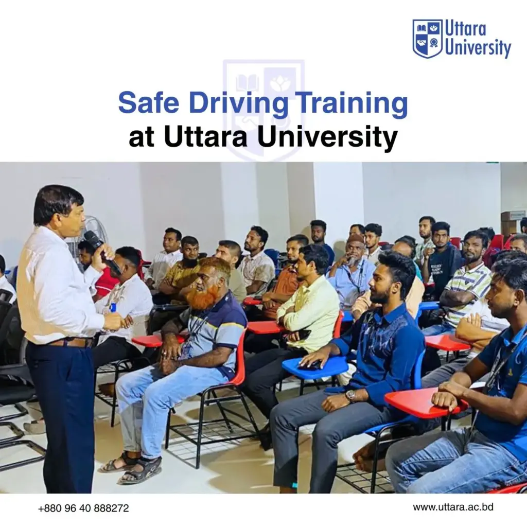 Uttara University Organizes Safe Driving Training Program
