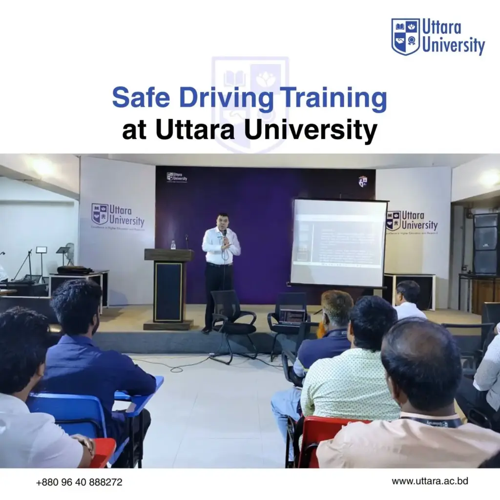 Uttara University Organizes Safe Driving Training Program