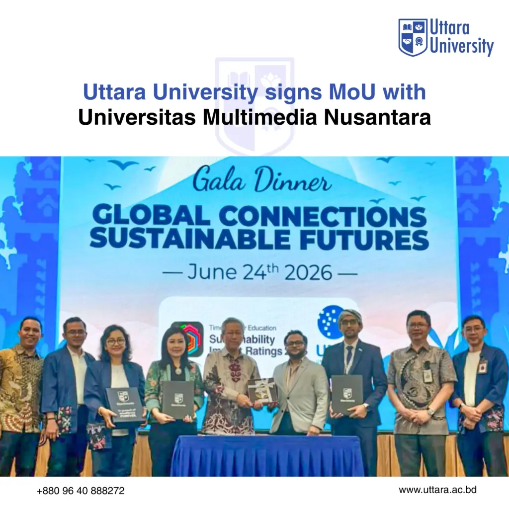 Uttara University partners with Universitas Multimedia Nusantara