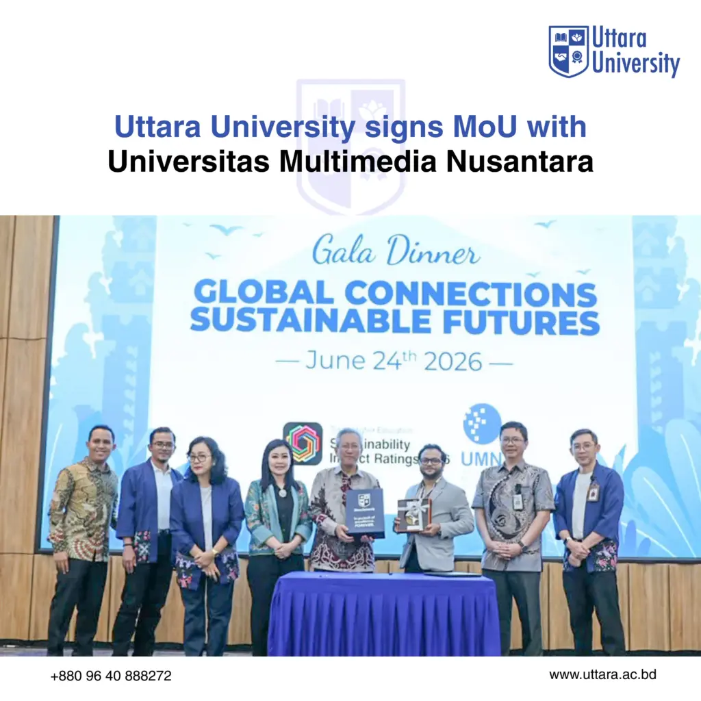 Uttara University partners with Universitas Multimedia Nusantara
