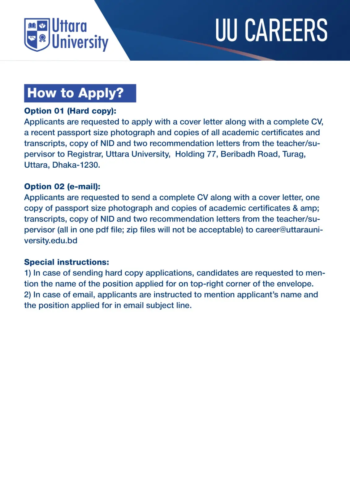 How to Apply