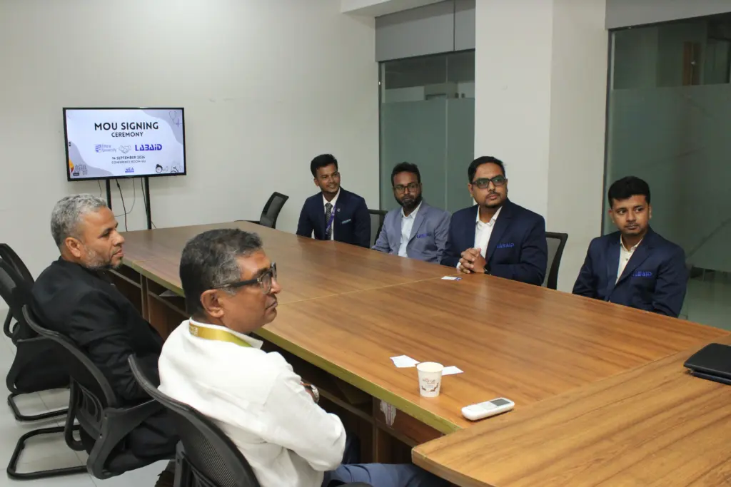 UU Signs Two Separate Agreements with Labaid Hospital and Labaid Cancer Hospital