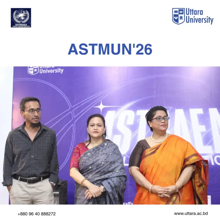 Uttara University Hosts Three-Day AST MUN Conference