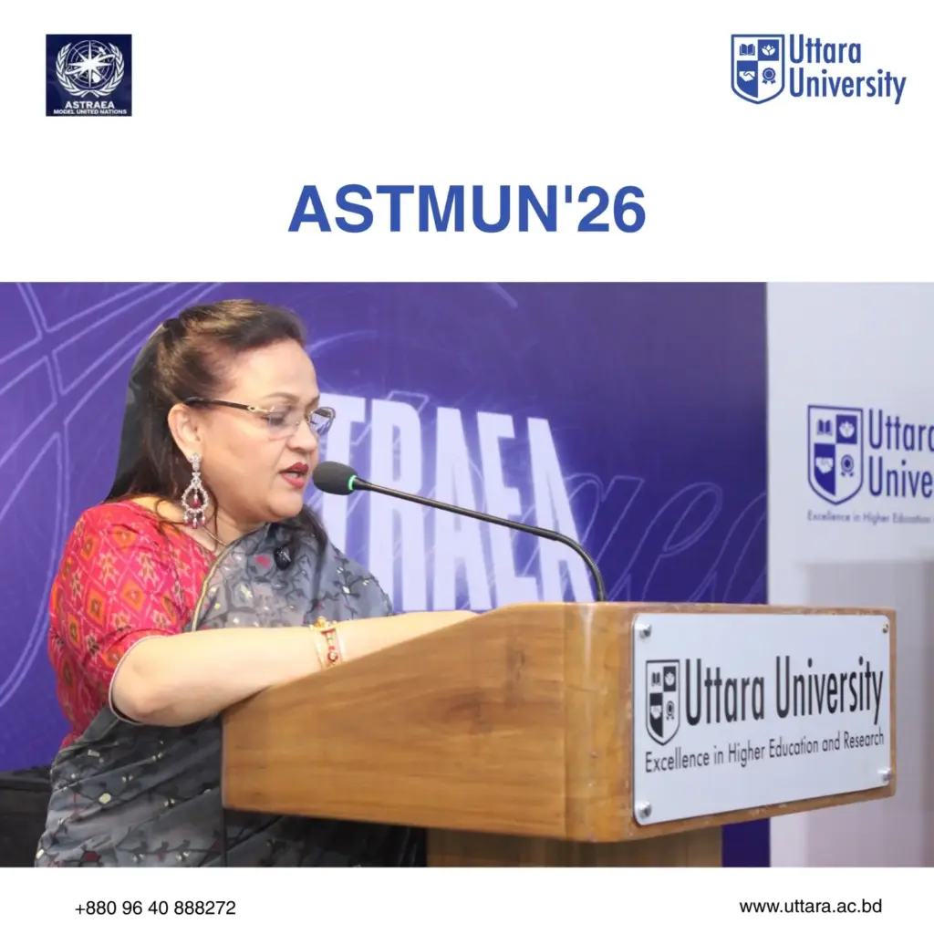 Uttara University Hosts Three-Day AST MUN Conference